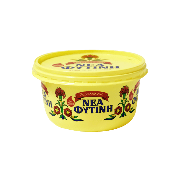 Nea Fitini - Pflanzenöl-Backfett (400g) Elais von Elais bei Araxxon - Hochwertiges griechisches Produkt. Nea Fitini - Pflanzenöl-Backfett (400g) Elais από Elais στο Araxxon - Αυθεντικό ελληνικό προϊόν.